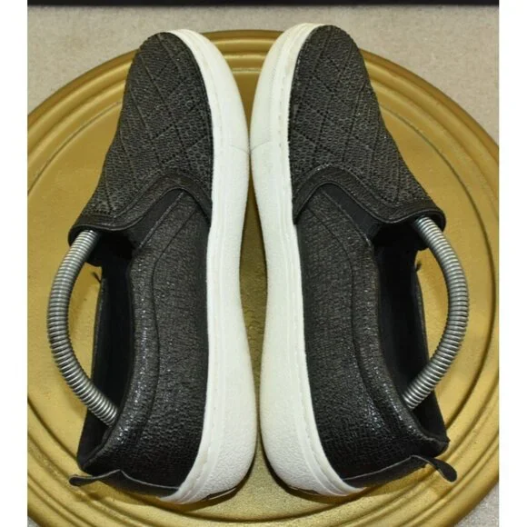 Skechers Goldie Diamond Darling Women's Shoes Size 6.5 Black Slip on Sneakers - Picture 7 of 10